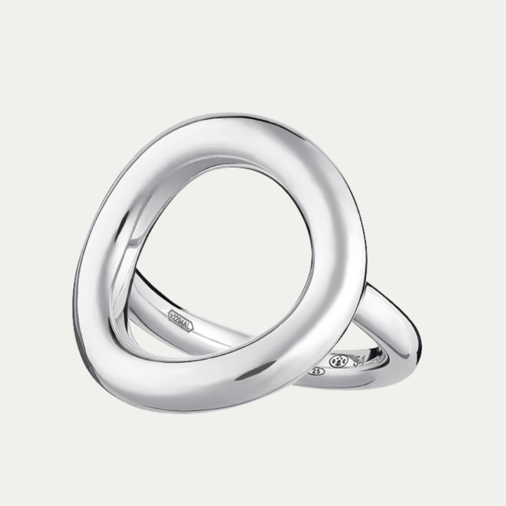 Idole de Christofle Sterling Silver Circle Ring 💍